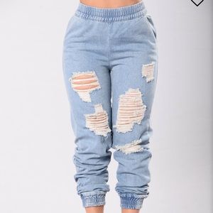 Ripped Joggers